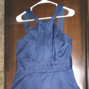 Navy Bridesmaid dress with pockets